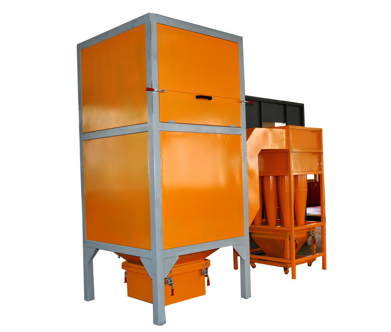 cabina de pintura con ciclon